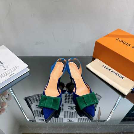 顶级版本LV 路易威登 专柜主打最新款 蝴蝶结尖头单鞋硬货上新 代购级别！高级感十足！国内外博主刷爆的一款，复古又时髦 上脚美炸了！官网主推款★鞋面：原版牛皮 - 点击图像关闭