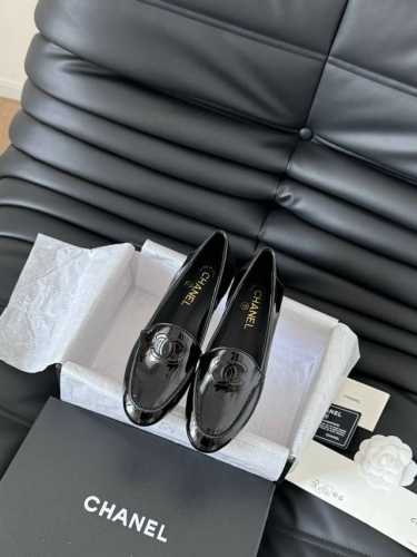 Chanel 24K新款乐福鞋 高级手工系列 鞋面牛皮 内里羊皮 真皮大底 Size:35-39 其他码数定