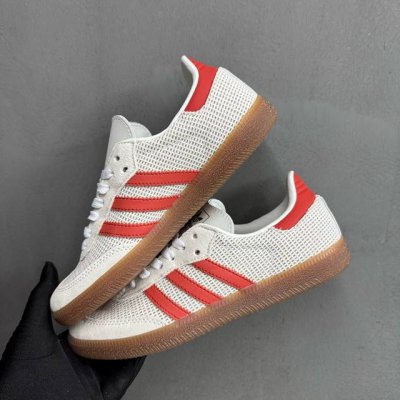 档口现货 纯原品质 阿迪达斯三叶草Adidas Originals Samba Og 桑巴舞系列绅士德训足球风百搭低帮休闲运动板鞋 货号 Ig1380 尺码36
