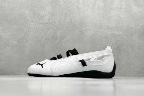 puma Speedcat 舒适百搭 低帮 芭蕾鞋 #朴彩英 Rose 同款 配色酷感拉满 低帮设计超显脚踝纤细 上脚轻盈又舒适 不管日常出街还是运动都适配 防