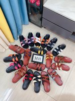 出厂价p Hermes 爱马仕Bouncing运动拖鞋，鞋面牛皮拼接高端网布打造，进口材质，质感十足，轻盈鞋底打造百搭时尚风格。 Size：38-44， 45可