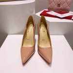 顶级版 原版盒 Christian Louboutin s原版做货重工CL经典漆皮波浪纹高跟鞋系列～ 鞋面：招牌的侧面波浪纹设计，整体外观设计都带着一点点黑暗的