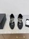 牛皮 Chanel 小香 25Ss早春新款 粗跟玛丽珍 单鞋 复古法式优雅感，高级感十足 香奶奶菱格中空玛丽珍凉鞋，最近很火的一双凉鞋！露脚设计直接拉长腿型！很