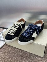 工厂p价p golden Goos* 2025春夏新色平底系带德训休闲阿甘女鞋 Ggdb 经典圆头拼色字母Logo做旧滑板内增高运动鞋 材质 鞋面原版定制小牛皮