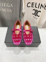 高版本出厂 独家新品 Alaia 阿莱亚24ss 走秀款糖果色平底芭蕾舞鞋 最近超火的一款平底鞋 章小蕙同款 甜酷芭蕾风 人气超高的一款芭蕾舞鞋，浪漫又迷人 舒