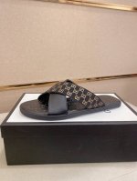 调工厂p价 男装男鞋 运动原单 Gucci古奇拖鞋 男鞋高端品牌 官网1:1最新力作 原版开模定制 面料釆用进口原版材料制作 升级版大底 更轻便 防滑 市场顶级