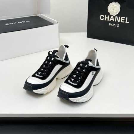 最新款 顶级品质！海外版！香奈儿 CHANEL 25sshuo阔型老爹鞋系列运动鞋 各大博主社交日推款认准我家细节实拍这季新款简直闭眼入，上脚狂好看，率性的休闲 - 点击图像关闭