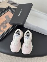 Chanel 25C新款银角大王运动休闲鞋 百搭小白鞋 款式搭配不会出错 撞色搭配活力满满啊 侧面压印Logo 上脚很秀气 鞋面原版定制材料 原版大底 size