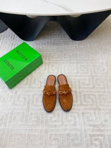 出厂460 Bottega Venet* 真皮 真皮结绳配饰 Astaire乐福拖鞋 当今流行的又一趋势 天花板啦 双色 色百搭精致平底 包裹面料 同色跟皮 用