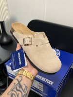 橙子出厂价 德国 BIRKENSTOCK 勃肯鞋 包头半拖 全真皮，原版大底，原标原盒，男女同款，情侣款 码数：35-46