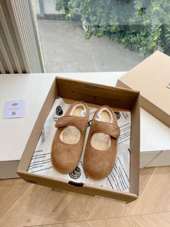 G119所见即所得ugg冬季新款女同款休闲舒适厚底圆头棉靴雪地靴玛丽珍单鞋 它的优点就是特别轻又好走路 跑步都没问题搭任何的裤子都可以 露不露可爱的毛边都好看搭 - 点击图像关闭