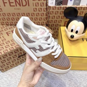 情侣款顶级飞机盒版本 Fendi芬迪爆款系列 情侣休闲运动鞋 实价： Fd Match 原版Rmb9390购入 一比一复刻 设计师Kim Jones打造的首款运
