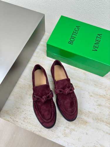 34-41 34 40 41 BOTTEGA VENET* 真皮 结绳配饰 女士Astaire乐福鞋 麂皮 老钱风 乐福鞋 原版一比一做法 一致五金 当今流行的