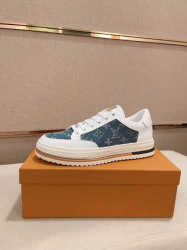 工厂价 Louis Vuitton 路易威登 Lv 顶级新款专柜同步发售，鞋面意大利进口头层牛皮，全进口羊皮内里，完全1比1复刻，鞋底：原厂特供原版底，独家活动