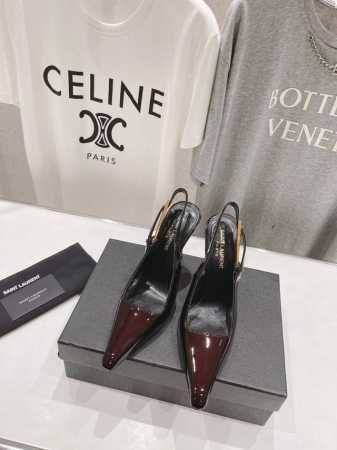 高版本出厂 SAINT LAUREN* 圣罗兰ysl 25 春夏全新走秀高跟鞋 全新鞋型配上圣罗兰标志10.5cm新金跟！ 唯有YSL最懂女人心，不接受反驳，超 - 点击图像关闭