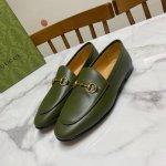 Gucci 古奇 四季款乐福鞋 懒人单鞋，经典不败款 鞋面为小牛皮，里垫为水染牛皮，真皮大底，原版古铜马衔钻扣，绝对高端货 Size：35 40码 41码定做，