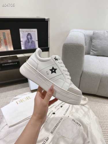 DIOR 迪奥 25新款厚底小白鞋原版1：1 35 40