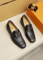 商品商标：HERMES 爱马仕 休闲皮鞋 正码码数: 38-44 45.46订制 商品材料：精选 进口头层荔枝纹小牛皮鞋面+奢华五金扣，进口水染牛皮内里。强烈立