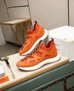 出厂价p 顶级版本 H 爱马仕高端奢品 男士休闲运动鞋 小牛皮拼接 精品级别 打造现代都会风格 进口小牛皮内里 柔软舒适 大底 轻便舒适 精品级别 Size 3