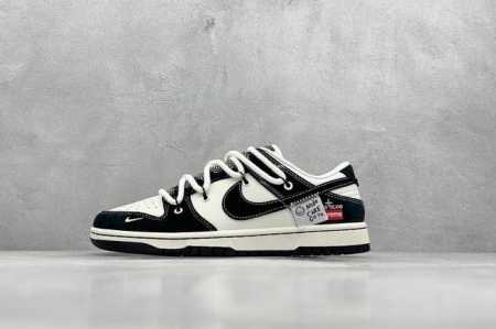 400 現貨 终端放店 Xc版 Nk Sb Dunk Low Supreme X 石头岛三方联名 绑带贴布黑勾 周年高端定制 低帮休闲板鞋 #定制鞋盒 大厂纯原 - 点击图像关闭