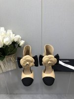 顶级版本Chanel小香中古Vintage双C蝴蝶结高跟单鞋 Chane*香奶奶超美单鞋~好好穿又高级的一脚蹬 顶级原单版焕新演绎小香系列标志性的风格。别致面料