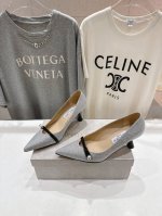 高版本出厂 Jimmy Choo*｜Jc 吉米周2025Ss夏季新款高跟鞋单鞋 原版套楦，完美的线条，简约大气上脚显气质粗跟舒适百搭，还能拉长双腿显高显瘦显腿长