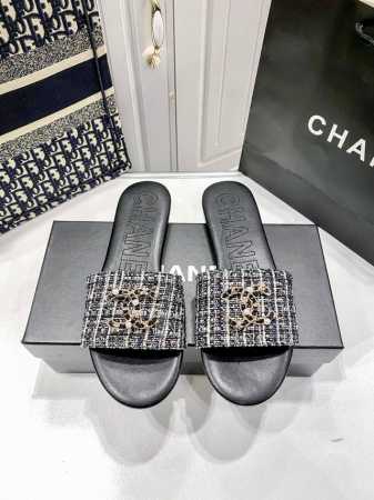 橙子出厂价p chanel 香奈儿春夏新款 精美珍珠双C扣平底拖鞋 休闲凉拖 小红书早春推荐 小香风25Ss 顶奢新品 千金气质 码数 35-41 - 点击图像关闭
