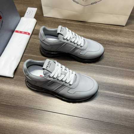 出厂价 -Prada 经典原单版本 普拉达：顶级代购男士最新专柜同步发售，意大利进口优质原版：品牌丝绸小牛皮 鞋身 鞋舌-压印品牌logo 品牌高丝光帆布布匹： - 点击图像关闭