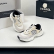 最新款 顶级品质！海外版！香奈儿 CHANEL 25sshuo阔型老爹鞋系列运动鞋 各大博主社交日推款认准我家细节实拍这季新款简直闭眼入，上脚狂好看，率性的休闲