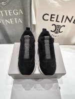 高版本出厂 毛里 Brunello Cucinelli 新款BC经典休闲鞋运动鞋系列毛里单鞋 BC是意大利知名品牌，极简主义风格，复古又高级！简约又大气，属于非