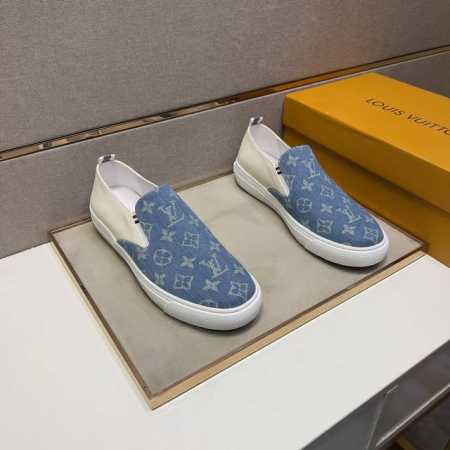 出厂价 Lv～ 男士休闲鞋 2024Z柜同步发售 码数:38-44# 1个颜色鞋面选用多材质拼接真皮内里，舒适透气，鞋底：原版舒适耐磨大底，实物拍摄实物更赞 - 点击图像关闭
