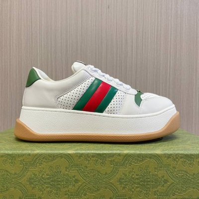 橙子出厂价p gucci 古驰 胖嘟嘟厚底脏脏鞋 运动鞋 胖丁小脏鞋 休闲鞋板鞋 情侣款 店家实力单品推荐 售后基本为无 这次给大家推荐几个最受关注的配色 这几
