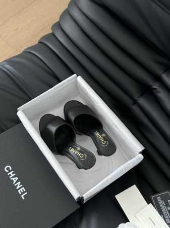 chanel 24S早春新款鱼嘴系列玛丽珍凉鞋 一如既往的高版本 经典防水台版面 鞋面内里羊皮 真皮大底 Size:35-39 其他码数定 - 点击图像关闭