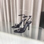 380 大王 新款！Alexander Wang亚历山大王高跟鞋女士奢侈品Alexande* Wang原版1:1的材料 凹凸感带按摩的鞋垫配上注胶 Logo 搭