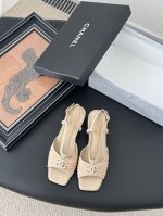 Chanel 25K玛丽珍新款凉鞋 高版本高品质 全颜色做齐全 欢迎主推 鞋面麂皮 内里羊皮 真皮大底 size:35-39 其他码数定做