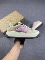 橙子出厂价p gucci 古驰 胖嘟嘟厚底脏脏鞋 运动鞋 胖丁小脏鞋 休闲鞋板鞋 情侣款 店家实力单品推荐 售后基本为无 这次给大家推荐几个最受关注的配色 这几