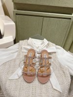 Aquazzur* 菠萝早春专柜新品仙女时装鞋系列，大量上新同步官网全系列均可定制龙年主打一个火爆，全网各大网红纷纷开秀，绝美的穿搭系列！ ★★★★★ 鞋面 烫
