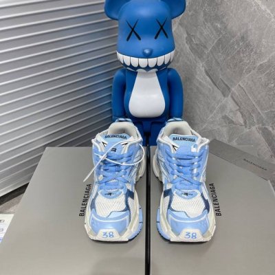 新货巴黎7.0 Bal*Nciag X Kith X复古野跑姥爹潮流百搭慢跑鞋 全球限量 600 双 巴黎全新联名款 全部采用原档案原楦数据开发 1:1比例克重
