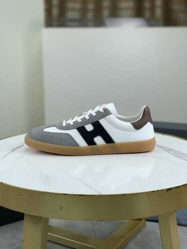 工厂P价P Hogan 霍根 新款休闲鞋 顶级版本原版购入开发做货 H630系列运动鞋糅合篮球元素和品牌传统设计，再现复古动感风潮。侧边缀以立体感Hgn86标识