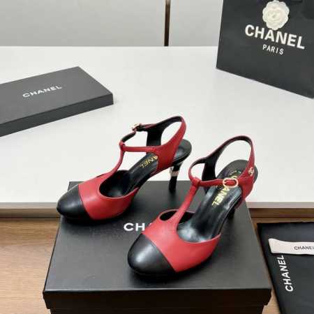 工厂价 顶级品质！Chanel 小香25C早春新品、高跟鞋 高跟凉鞋 单鞋香奶奶家一贯的优雅名媛气质 高级感十足上脚非常nice～法式风情 真是美到心尖尖上啦！ - 点击图像关闭