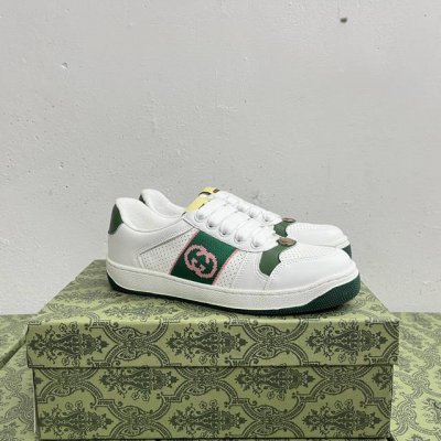 橙子出厂价p 跑量主推款 Gucci 古驰小脏鞋系列 经典原型复古百搭做旧老爹板鞋 复古学院风 怀旧版 原装意大利进口 全套包装 广东代工出品 原档原标原盒 随