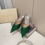 出厂 Jimmy Choo 2025顶级专柜 新款限定 官网上新 独家首发 Jc 25Ss-早春尖头水钻高跟凉鞋 Jc凉鞋 Jc高跟 Jc美鞋 Jimmy Ch