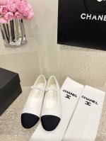 橙子出厂价 Chanel 香奈儿春夏新款 一字带玛丽珍鞋 芭蕾舞鞋 松紧带平底单鞋 码数：35-40