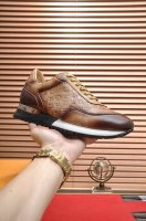 出厂价p Louis Vuitton 新款Lv路易威登 * 顶级版本 Lv高帮经典潮鞋！选用进口原版牛皮，水染牛皮内里.原版耐磨橡胶大底！高品质精品！码数38-