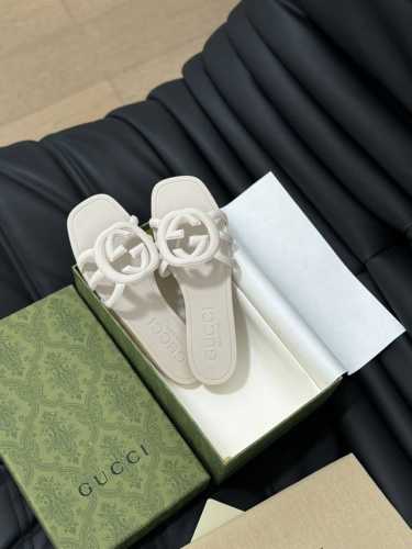Gucci 2024最新款果冻拖鞋高版本TPU材料 跑量价size: 35-41