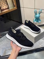 飞织系带休闲运动男鞋 出厂价p bc来自意大利的世界顶级奢侈品牌 鞋面透气飞织羊绒面 鞋面高温熔断Tpu 独特设计 简约不失个性 鞋口松紧超弹佳集布+万能针车点