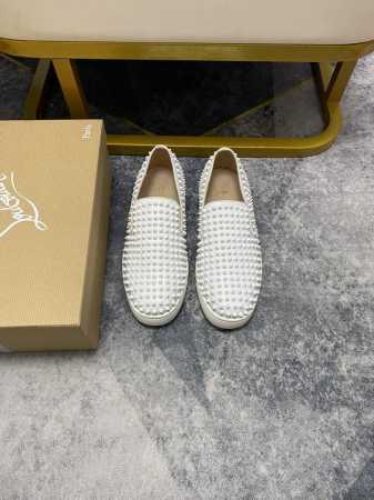 出厂价 。christian louboutin CL红底鞋 专柜烫钻系列，情侣休闲板鞋 独家热款发布活动乳胶垫脚成品大底车线女35-40#男38#-46,全球 - 点击图像关闭