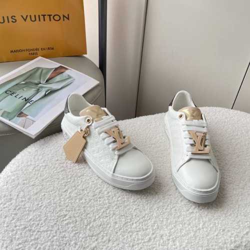 橙子出厂价P P160 Louis Vuitton 路易威登 Lv小白鞋系列 休闲鞋 板鞋 潮鞋 码数：35-41
