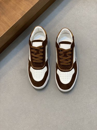 Brunello Cucinelli 2022 Ss春夏新款男鞋 简称 Bc 此品牌是来自意大利的世界顶级奢侈品牌， 面料采用意大利进口半抛光全粒面小牛皮+麂皮