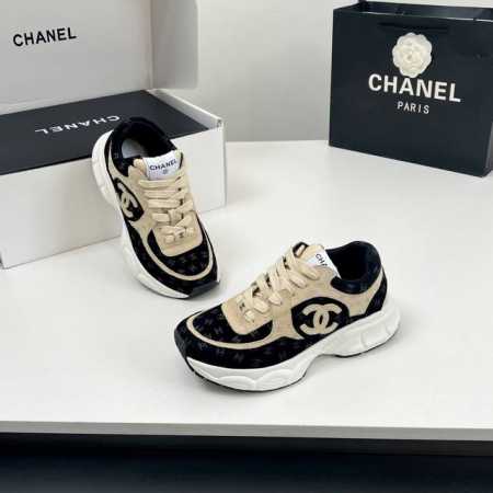 最新款 顶级品质！海外版！香奈儿 CHANEL 25sshuo阔型老爹鞋系列运动鞋 各大博主社交日推款认准我家细节实拍这季新款简直闭眼入，上脚狂好看，率性的休闲 - 点击图像关闭